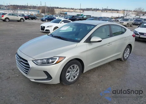 2017 Hyundai Elantra Se из США, поврежденный, VIN KMHD74LF0HU380123